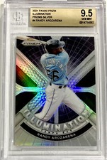 2021 Panini Prizm #4 Randy Arozarena Illumination SILVER PRIZM BGS 9.5 GEM MINT