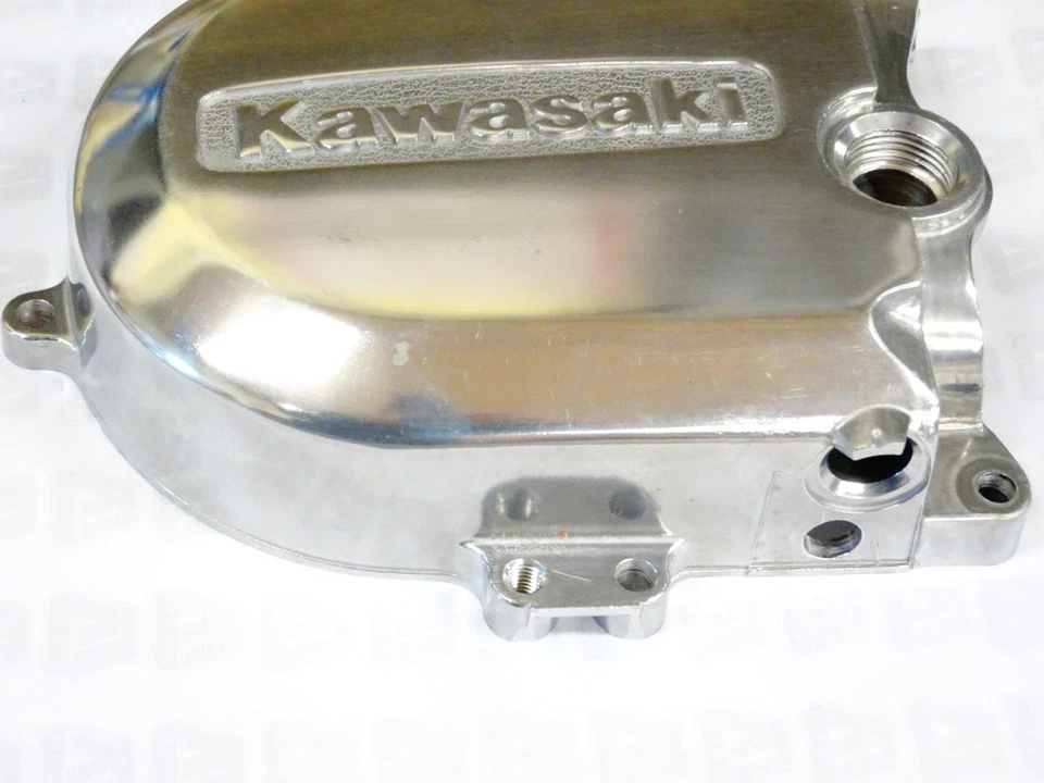 Cubierta del motor izquierda Kawasaki NOS NUEVA 14031-1019-2H KD KE KS KD125 KE125 KS125 Foto 2 de 4