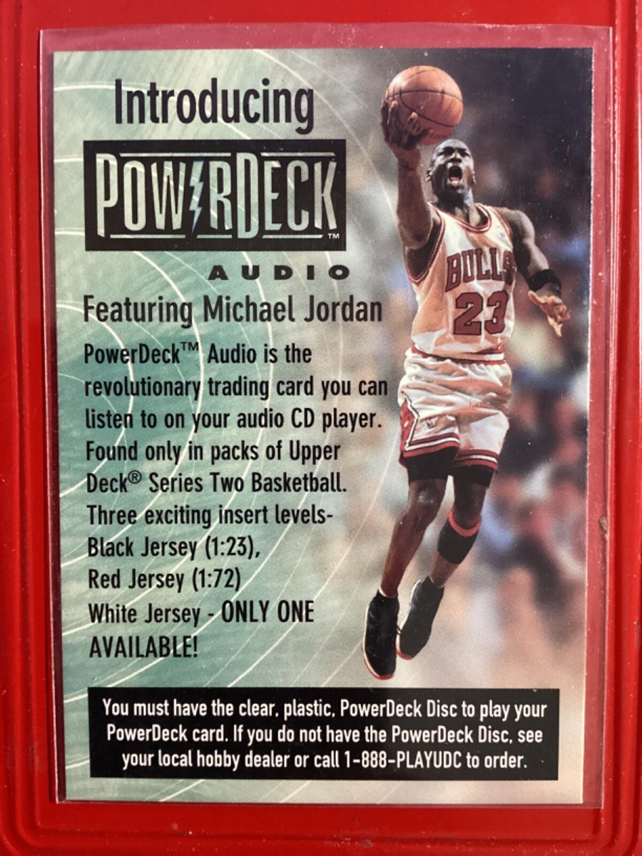 MICHAEL JORDAN 1998 UPPER DECK POWERDECK AUDIO PROMO NBA Chicago