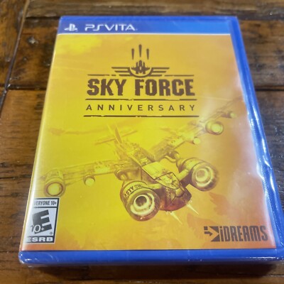 Sky Force Anniversary (Sony PlayStation Vita, 2018) Limited Run