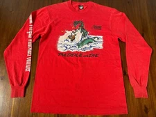 Northern Outdoors Paddle or Die Maines Original Whitewater Outfitter Shirt Large