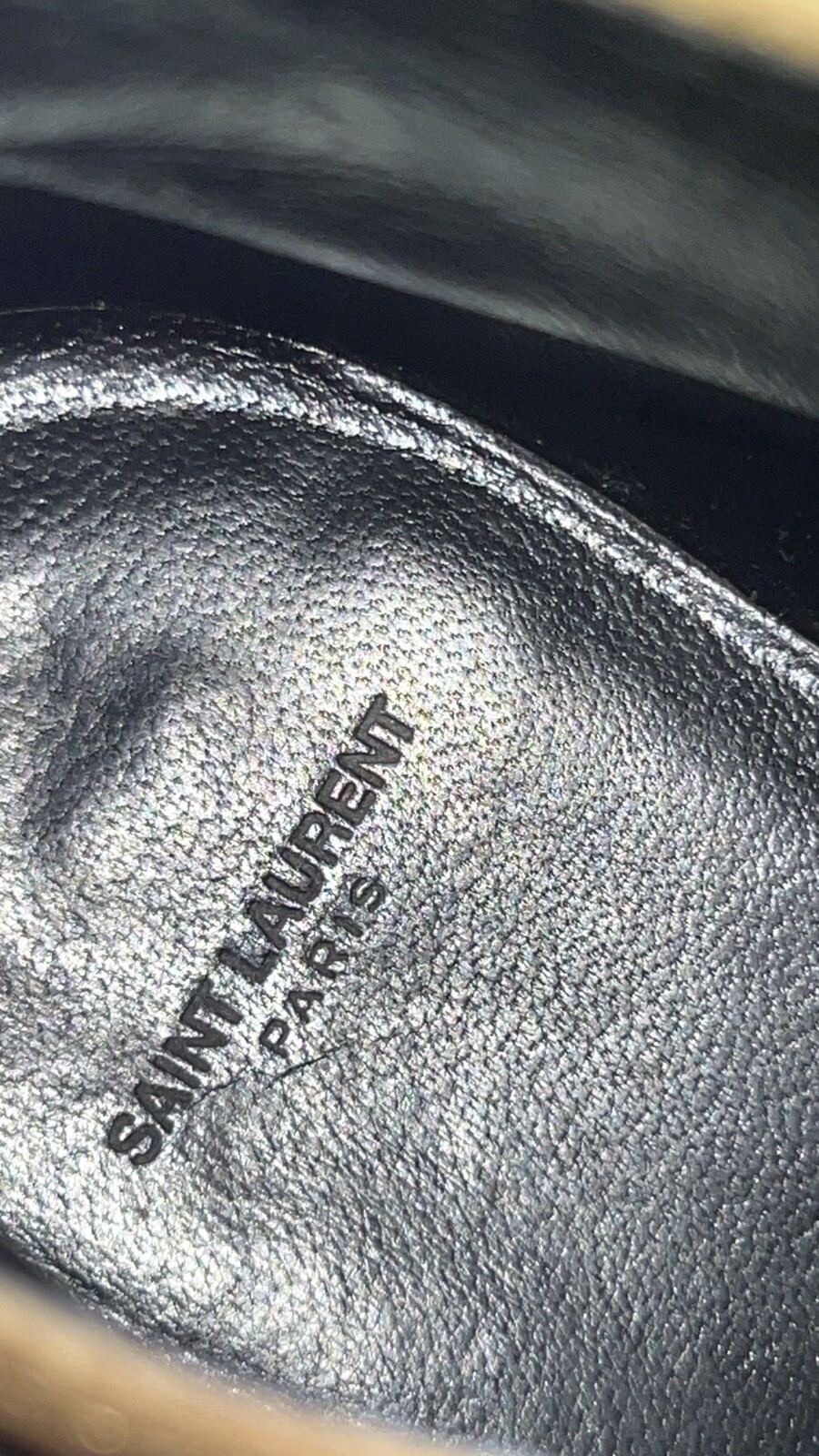 ?️ Stivaletto originale SAINT LAURENT Paris JODHPUR London 20 crop scamosciato taglia 15 EU 48