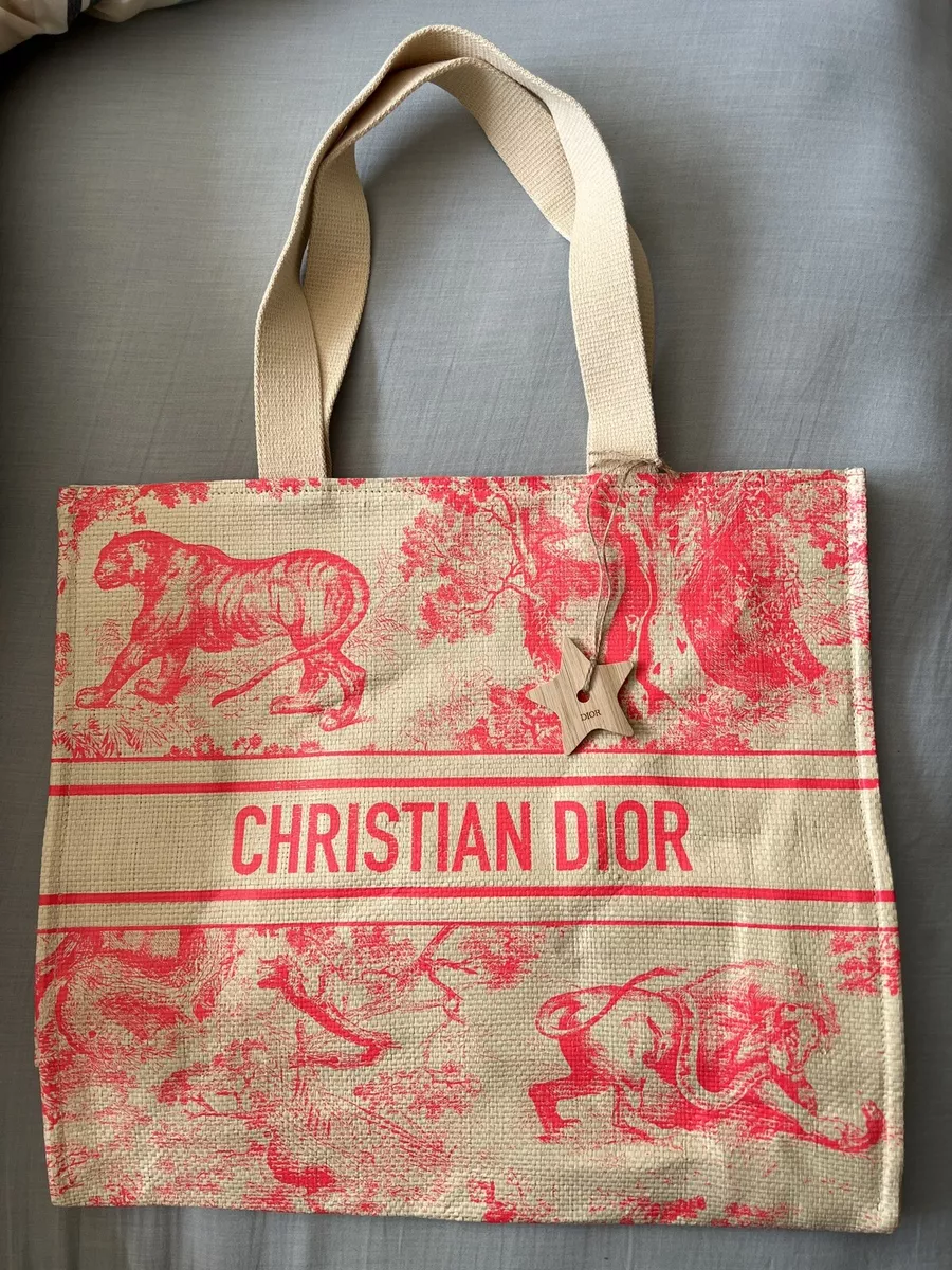 Dior presents The Dior Book Tote Bag with the Winter Garden