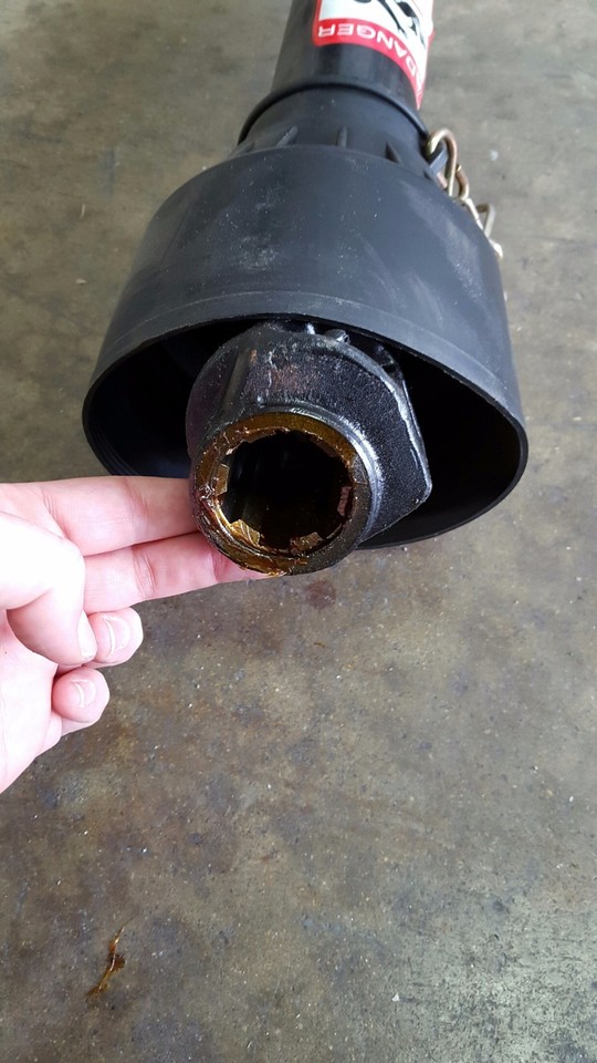 3Point Fertilizer Spreader PTO Shaft fits Most Brands 13/8" 6 Spline