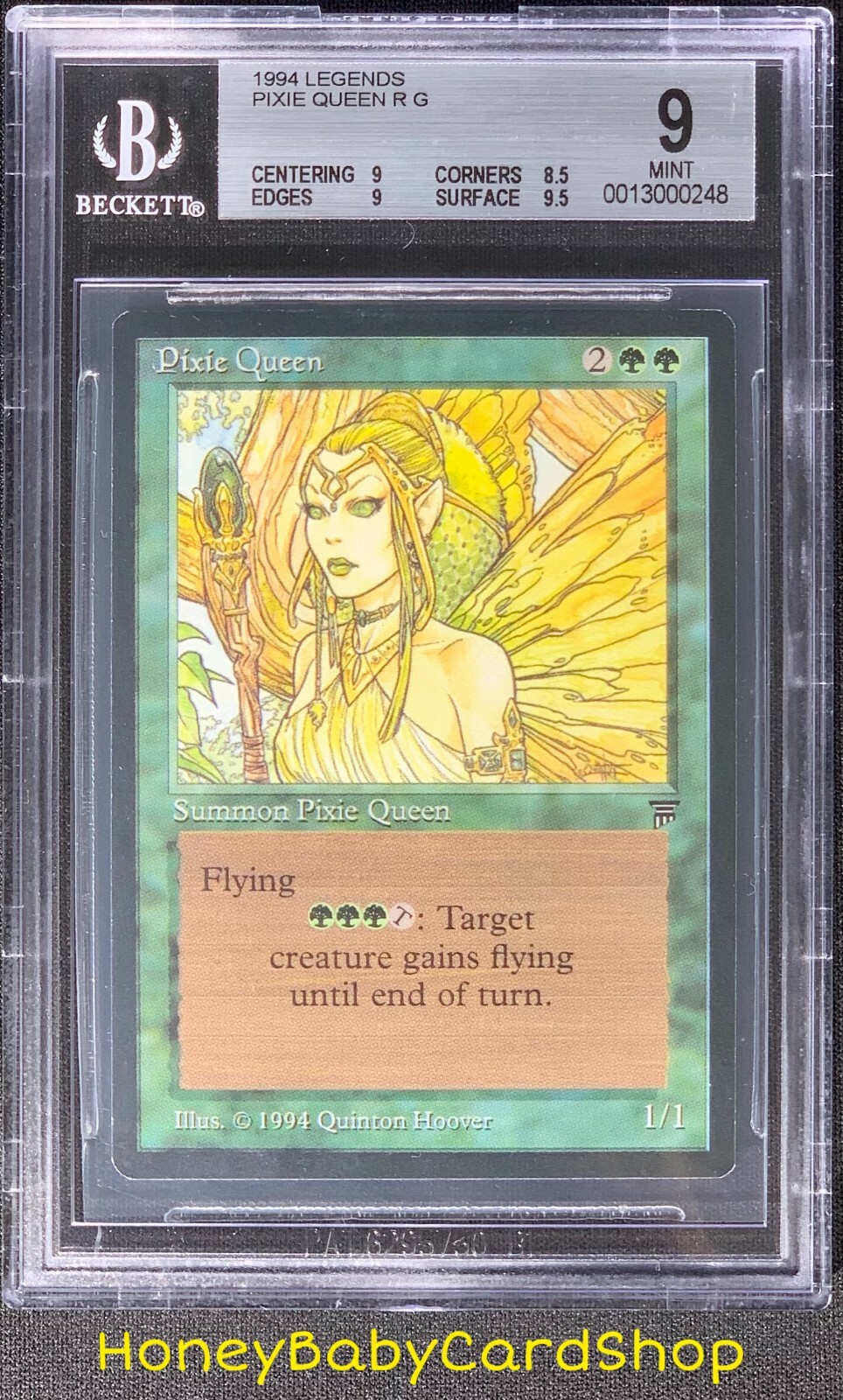 MTG Legends 1994 Pixie Queen BGS 9.0 Mint Old School 93/94