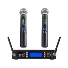 Gemini Sound Pro Dual Wireless Microphone System, Professional Handheld Long ...