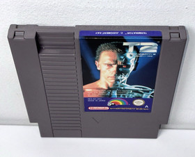 T2 Terminator 2 Judgement Day NES Spiel Nintendo Ent. System NUR PAL WAGEN