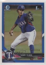 2018 Bowman Draft Chrome Blue Refractor 2/150 Leury Tejada #BDC-174 s3g