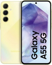 SAMSUNG Galaxy A55 5G 256 Go Lime Reconditionné Très bon état