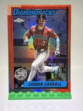 Corbin Carroll 2025 Topps Chrome Update Series 35th Anniversary Refractor