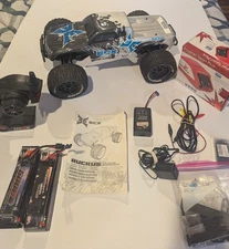 Ruckus ECX 1/10 2WD Remote control monster truck PARTS ONLY complete extras...