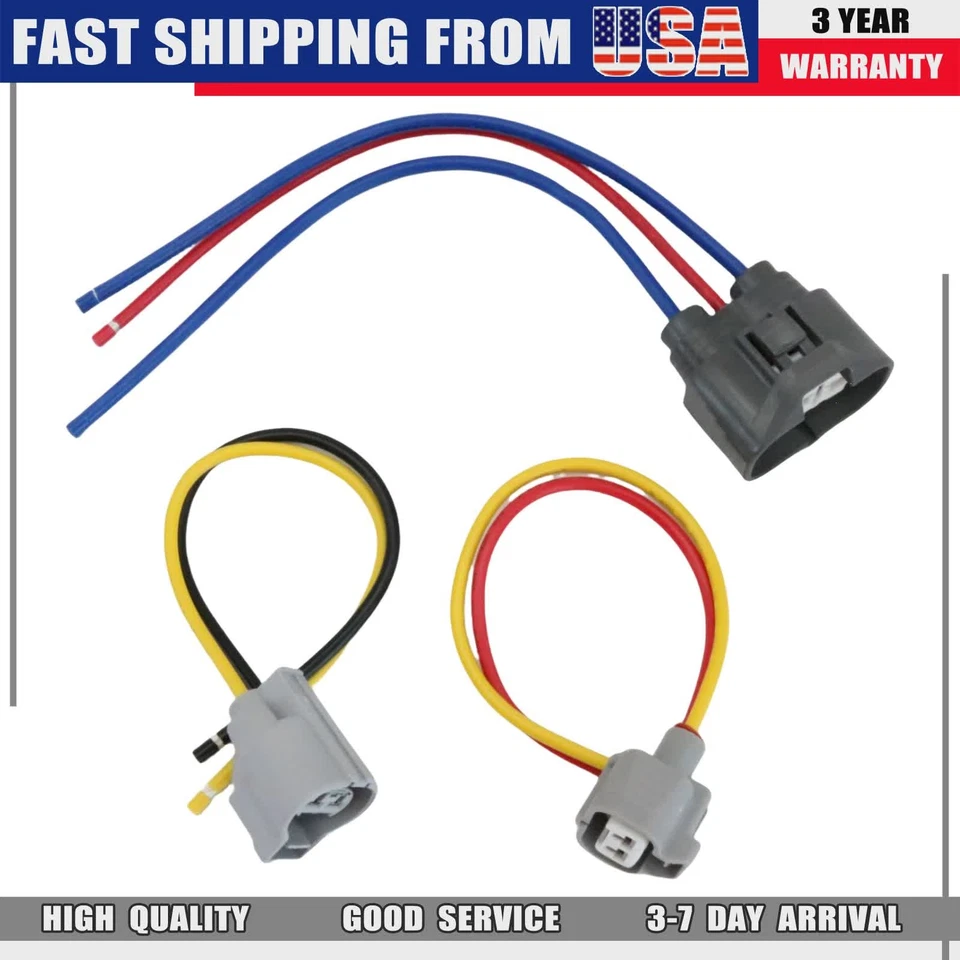 3PCS Engine Cooling Fan Control Connector Fit LEXUS GS350 2007-08 CAMRY 2007-17 - Изображение 3 из 4