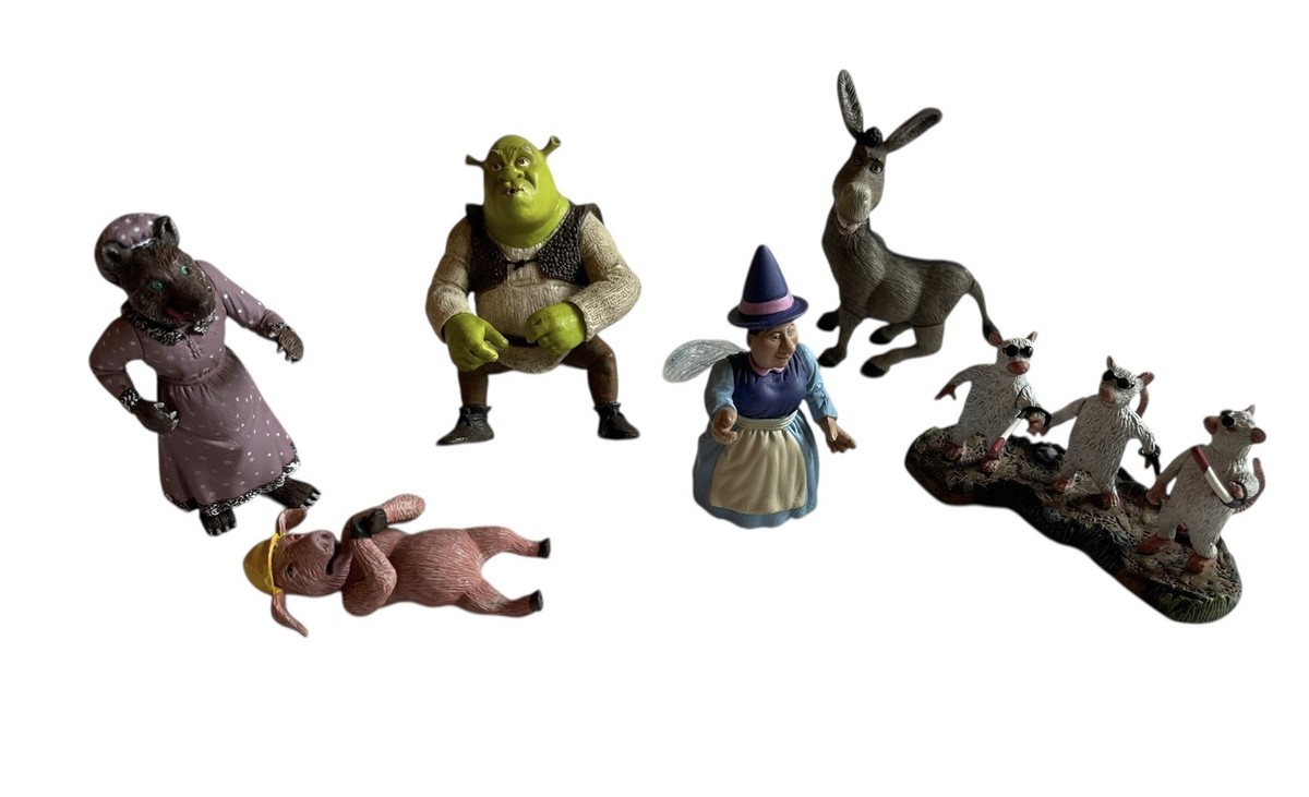 マクファーレントイズ シュレック フィギュア 4体 まとめ売り