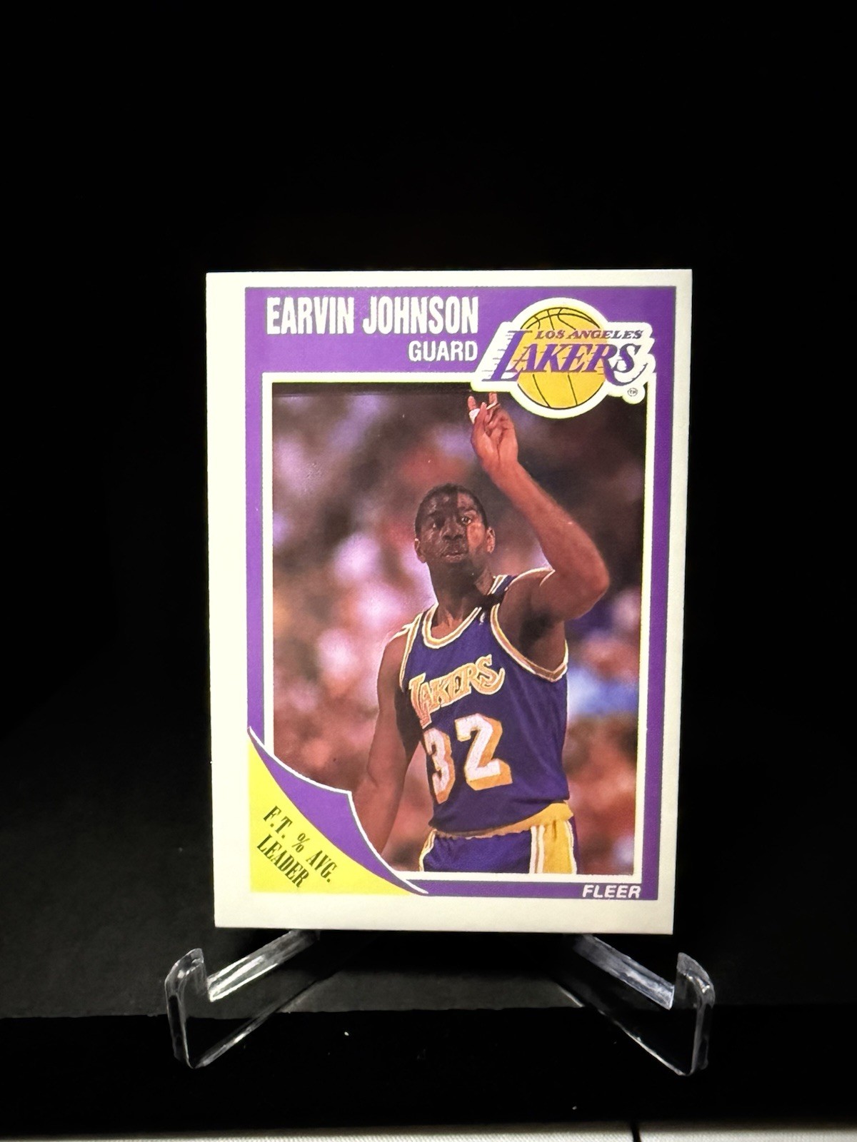 1989-90 Fleer - Magic Johnson #77