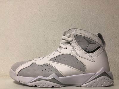 Air Jordan 7 シルバー Air Jordan 7 Retro White Metallic Silver 304775-120 Size 9 | eBay