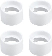 4 Pieces Metal Buckle Lamp Holder Socket Shade Ring Iron Lighting Light Tray