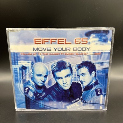 Eiffel 65 Move Your Body Australian CD Single 2000 Blue Da Ba Dee Follow Up