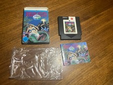 Mermaids of Atlantis The Riddle of the Magic Bubble Nintendo NES w/ Box & Manual