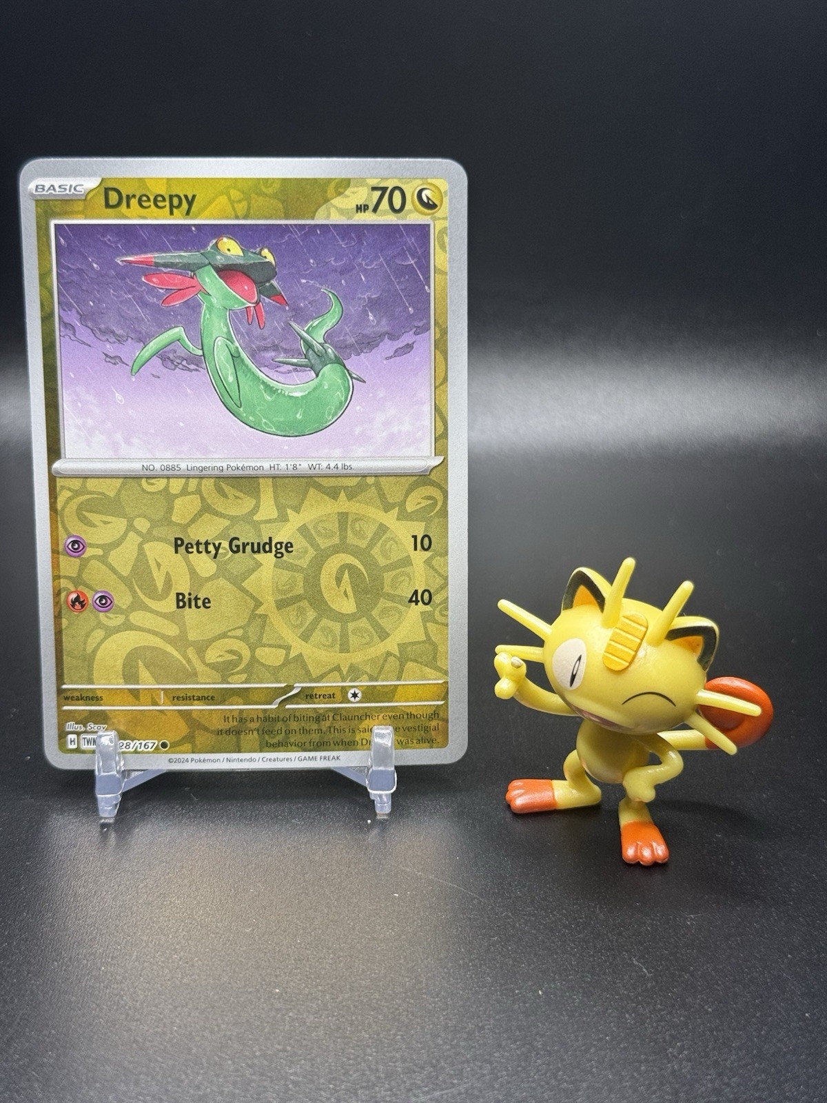 Dreepy 128/167 Pokemon Sv06: Twilight Masquerade Reverse Holo -NM