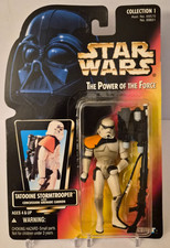 Vintage 1995 Star Wars POTF Tatooine Stormtrooper Kenner Red Card Sealed