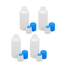 4 Pcs Refillable Sponge Applicator Bottles 100 ml for Cosmetic Art Liquid Use