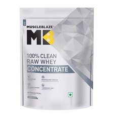 MuscleBlaze 100% Clean Raw Whey Protein Concentrate 500g