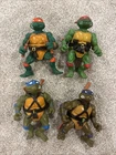 Vintage 1988 Teenage Mutant Ninja Turtles Original Action Figures Set of 4