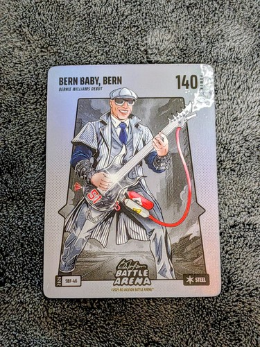 Bo Jackson Battle Arena 2026 Bern Baby, Bern Bernie Williams Silver Battlefoil