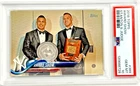 Aaron Judge & Giancarlo Stanton 2018 Topps #389 Award Show PSA 10 GEM MINT