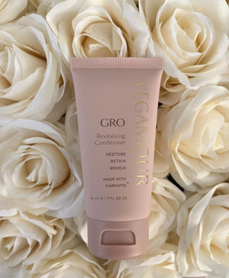 Vegamour NIB Authentic Mini GRO Revitalizing Conditioner for Thinning Hair,1.7oz
