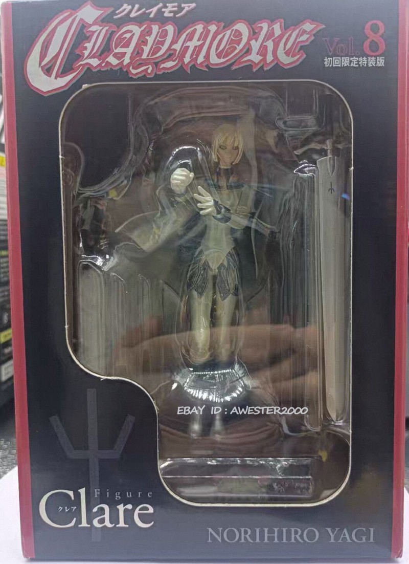 Claymore Vol.8 Clare Painted Figure Model Statue Collection New | eBay