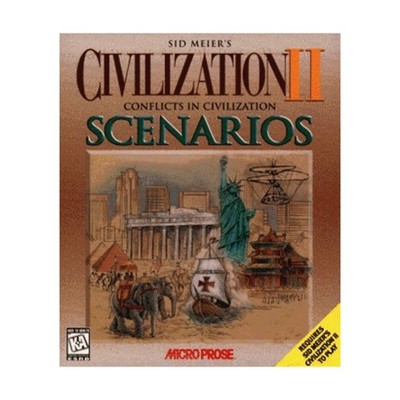 Computer Wargame  Sid Meier's Civilization II - Scenarios, Conflicts in VG+/NM