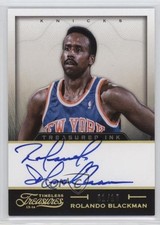 2013 Panini Timeless Treasures Treasured Ink Gold 1/10 Rolando Blackman Auto 0c3