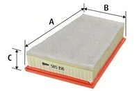 Neu - Valeo 585156 Luftfilter FüR MERCEDES-BENZ Passend FüR Nissan Renault