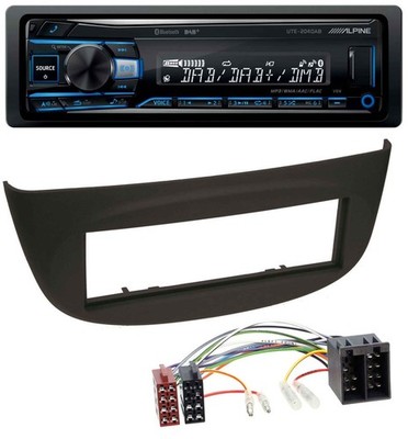 Alpine USB Bluetooth DAB MP3 Autoradio für Renault Twingo (07-12) schwarz
