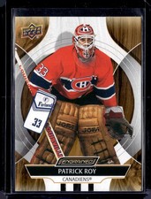 2024-25 UD Engrained Icons Base #37 Patrick Roy Montreal Canadiens