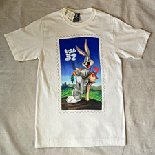 VTG 1997 Warner Bros Studio Bugs Bunny Single Stitch Tshirt Sz S Deadstock
