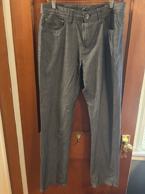 English Laundry "Walker" Men’s Pants Grey Striped 32x32