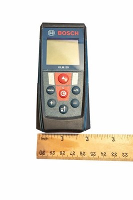 Bosch GLM 50 Laser Distance Measurement Device Brand New Open Box Never Used