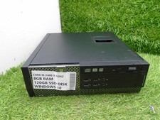 Dell Optiplex 990 SFF i5 2400 8GB 120GB SSD WINDOWS 10 PC TOWER READY MINI UK