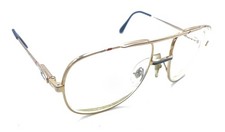 Lacoste 217F L 187 Gold Green Metal Aviator Eyeglasses Frames 52-17 130 Classic