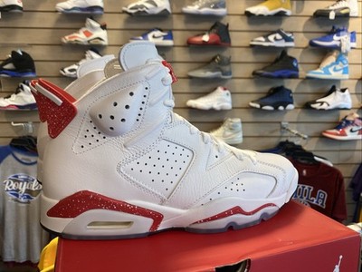 Men's Nike Air Jordan 6 Retro Red Oreo Size 8 WORN 1 Time | eBay