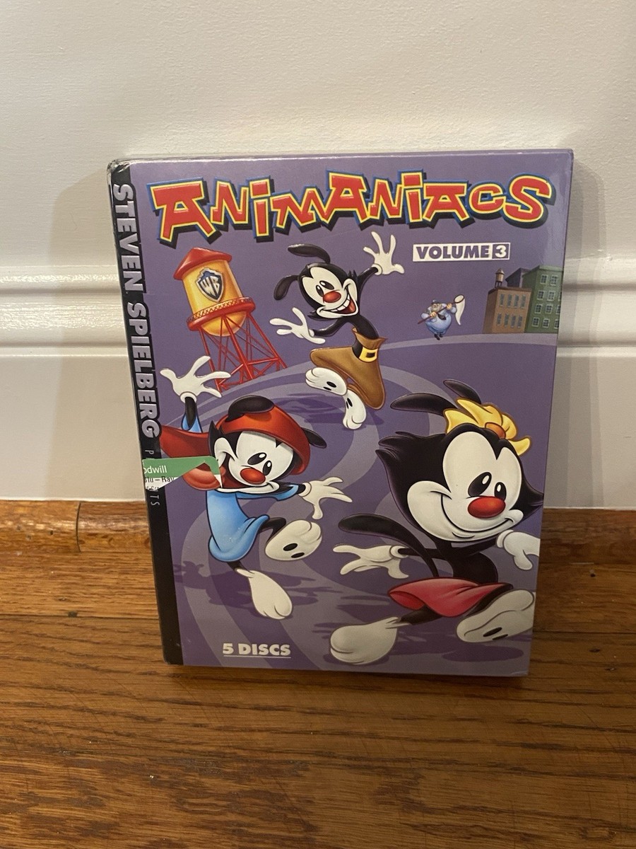 Animaniacs: Volume 3 DVD 5-Disc Set Animated Cartoon New Sealed