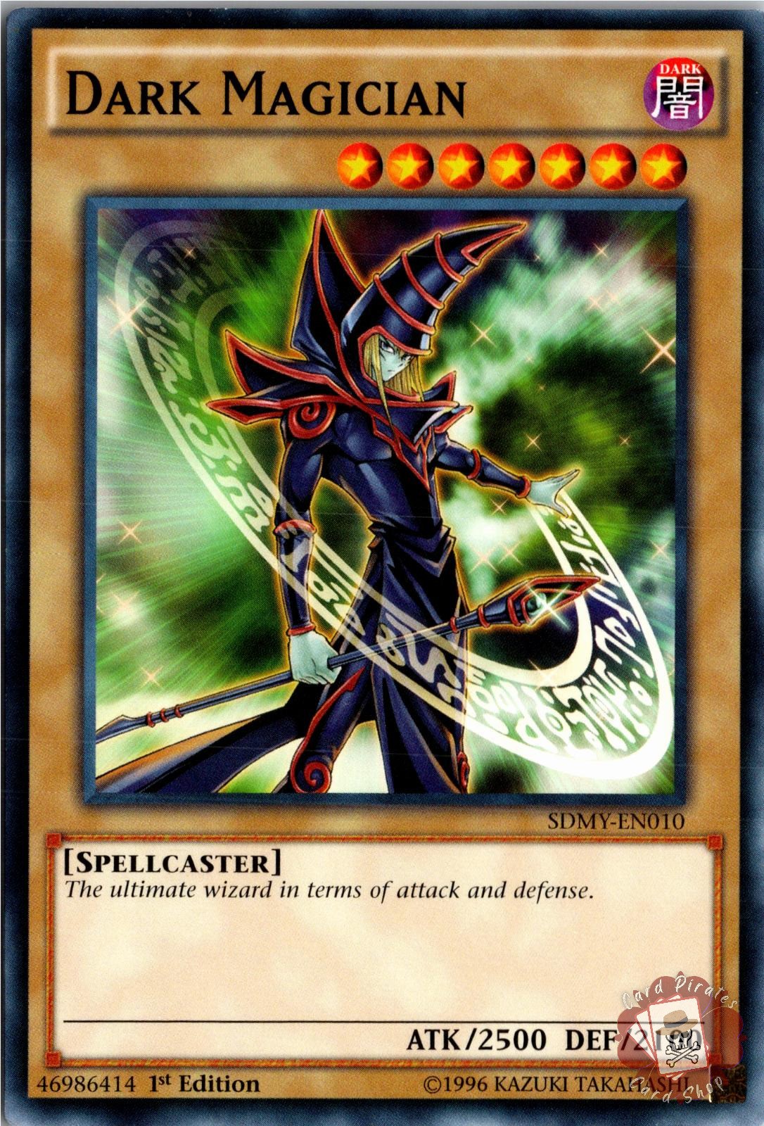 Dark Magician SDMY-EN010 YuGiOh Structure Deck: Yugi Muto trading card — raw and PSA graded price guide
