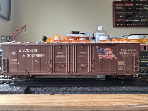 Coche de carga Athearn HO WSOR Wisconsin Southern Never Forget 9/11 #503081 nuevo en caja 96922 | Condition: New