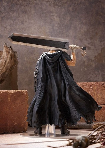 Berserk Pop Up Parade L Statue Guts Black Swordsman 22 cm Max Factory SPED 1SETT - Picture 4 of 9