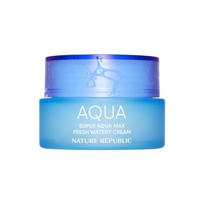 Super Aqua Max Fresh Cream - Lightweight Hydrating Moisturizer, 2.7 Fl Oz