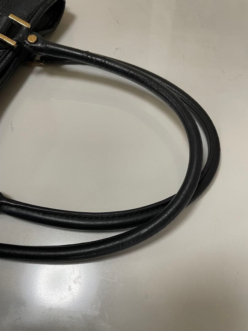 Tory Burch 2-way Amanda Tote Bag Leather Black Women's From Japan thumbnail 9