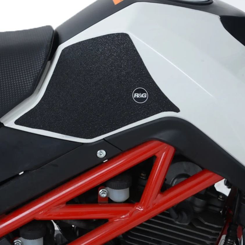 R&G Tank Traction Grips Black (2-Grip Kit) Benelli TNT 125 2017 - 2024