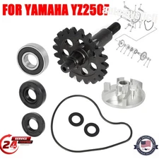 Water Pump Impeller Shaft Gear Kit For Yamaha WR250F 2001 2002 2003 2004 - 13